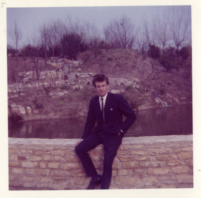 Brian White as young man