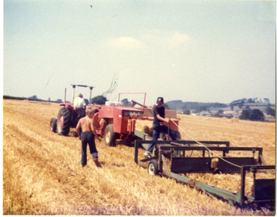 Baling Straw