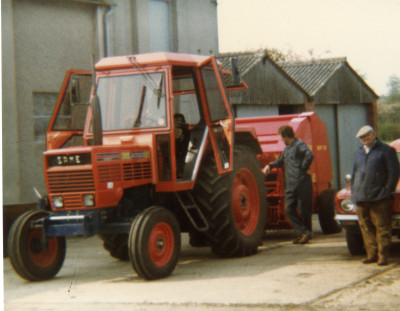 New Baler in the Yard