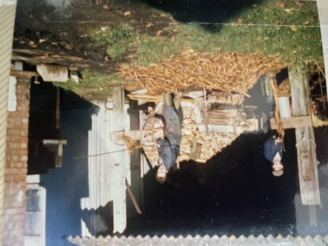 Stripping Withies by Hand