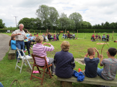 Willow Weaving at Lockleaze