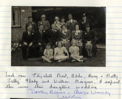 Group wedding photo