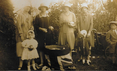 Group of women with children